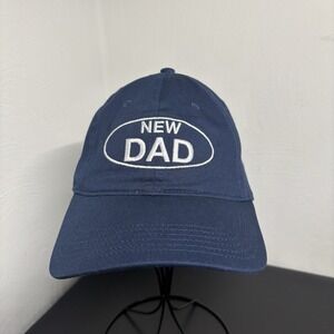 New Dad Navy Blue‎ Baseball Cap Adjustable Cotton Casual OSFM